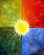 Czeslaw Gorski - Vier Jahreszeiten III - Ölgemälde Malarstwo